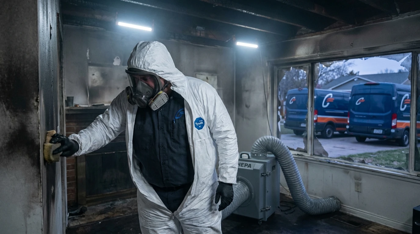 Fire & Smoke Restoration in Enterprise, NV: What to Do After a House Fire